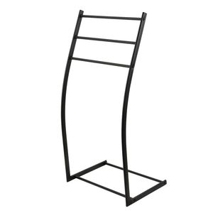 Support à serviettes en fer forgé artisanal avec détails métalliques artistiques pour une décoration élégante de salle de bain et une présentation des serviettes - Product Image 3