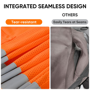Chaleco de alta seguridad con cinta reflectante en colores neón brillantes para seguridad en sitios de trabajo industrial, equipo de protección para empleados de almacén - Product Image 3