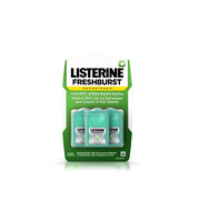 Премиальные полоски для ухода за полостью рта Listerine Pocketpaks Freshburst для использования в дороге