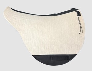 Tapis de selle polyvalent en coton avec doublure en polaire et rembourrage en polyester pour l'équitation - Product Image 2