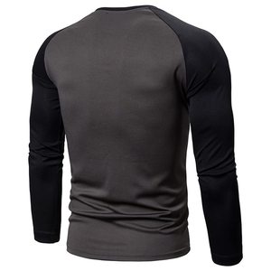 Nueva llegada 2026: Último diseño de fitness en oferta, camiseta de gimnasio de manga larga de secado rápido personalizada para adultos, ajuste delgado y compresión. - Product Image 4