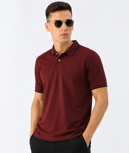 Camiseta Polo Clásica de Alto Rendimiento, Transpirable, de Secado Rápido, Elástica, para Golf, Tenis, Ropa Deportiva Informal - Product Image 2