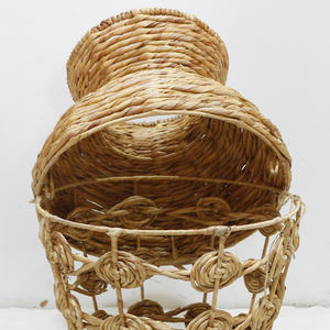 Artex Dong Thap fábrica algas marinas cuerda agua Jacinto tejido rústico florero artesanías naturales hechas a mano Vietnam artesanías - Product Image 3