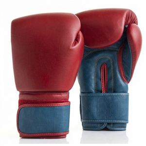 Guantes de Boxeo Profesionales de Cuero Personalizados para Adultos, Entrenamiento, Sparring, Combate, Cierre de Gancho y Bucle, Absorción de Humedad, Alta Calidad - Product Image 5