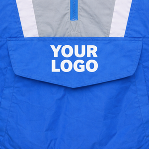 เสื้อแจ็คเก็ตกันลมสำหรับผู้ชายรุ่น Starter Personalized College |   เสื้อกันน้ำน้ำหนักเบาแบบมีฮู้ดพร้อมซิป |   โลโก้สั่งทำขายส่ง - Product Image 3