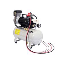 Réservoir professionnel 12V 25L résistant aux intempéries Type de piston Portable équipement de levage sans huile compresseur d'air cc