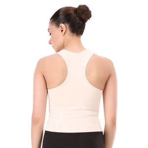 Camiseta de Yoga para Mujer con Logotipo Personalizado, con Sujetador Incorporado, Acolchada, para Gimnasio, Fitness, Camiseta Deportiva, Singlet para Entrenamiento - Product Image 3