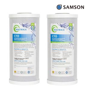 ฟิลเตอร์กรองน้ำคุณภาพพรีเมียม คุ้มค่าที่สุด กำจัดสาร PFAS และคลอรามีน สำหรับระบบกรองน้ำทั้งบ้าน ฟิลเตอร์กรองน้ำยอดนิยม - Product Image 1