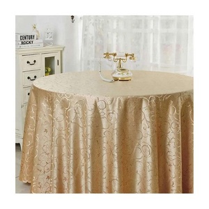 European Full Length Good Quality 100% Cotton Embroidered Style Jacquard Rectangular <b>Table</b> Cloth Hotel Restaurant Desk <b>Cover</b> Set - Product Image 1