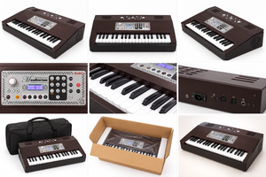 Radel Maadhurium, Harmónica Electrónica Digital de 37 Teclas y 3 Octavas con Cambiador de Escala, Teclado de Música Clásica India para Cantantes - Product Image 5