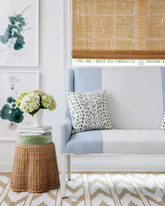 Compact Handcrafted Rattan Side <b>Stool</b> with Minimalist <b>Cushion</b> Top Natural Wicker Accent Furniture Stylish Durable Lightweight - Product Image 2