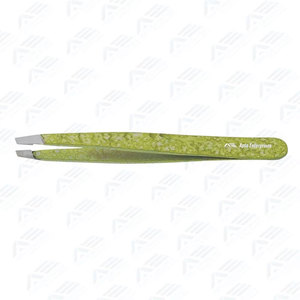 Pince à épiler professionnelle pour sourcils avec pointe inclinée et pointue, en acier inoxydable, pour l'épilation, instrument de beauté - Product Image 2