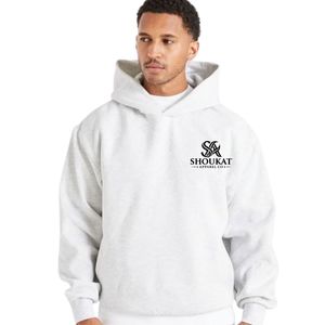 Mens White Hoodie Tracksuit <b>Set</b> <b>Matching</b> Sweatpants <b>Jogger</b> Pants Two Piece Casual Sportswear Streetwear Pullover Hooded Sweat - Product Image 6