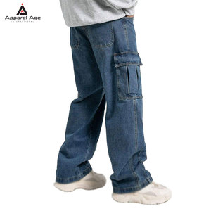 Pantalones Vaqueros Cargo al por Mayor, Diseño Transpirable, Logotipo Personalizado, Ropa, Pantalones, Duraderos, Modernos, Casuales, de Moda, para Hombre - Product Image 3