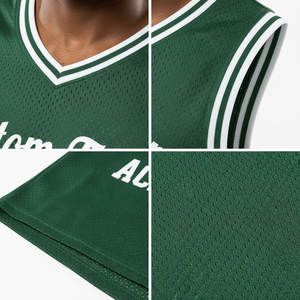 Custom Basketball Jersey Set Breathable Mesh Sports Uniform With Custom Logo Team Wear Manufacturer - Product Image 6