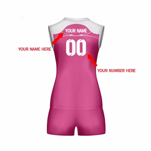 ชุดเสื้อวอลเลย์บอลแบบระเหิดสำหรับทีมวอลเลย์บอลสั่งพิมพ์โลโก้ - Product Image 6