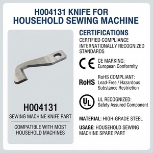 H004131 Gancho de Repuesto para Máquina de Coser de Grado Premium, Cuchilla de Hierro para Uso Doméstico - Product Image 6