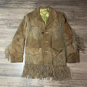 Veste en cuir western pour homme, construction en cuir de qualité supérieure, style cowboy classique, coupe confortable, parfaite pour un usage quotidien - Product Image 1