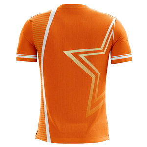 Custom Design Lightweight Soccer Jersey Comfortable Running Wear Outdoor Sports Soccer Wear Wholesale Soccer Jersey For Unisex - Product Image 3