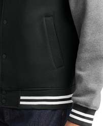 Wholesale Custom Vintage Fashion Embroidery Front Varsity Jackets for Men Casual Sports Comfortable Breathable Classic - Product Image 6