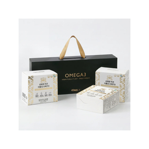 Vitamine D 2000 UI, Oméga-3 végétal végétalien, Coffret cadeau, Complément sans poisson, ALA 740 mg, Complément non-OGM, Aliment santé végétalien premium - Product Image 5