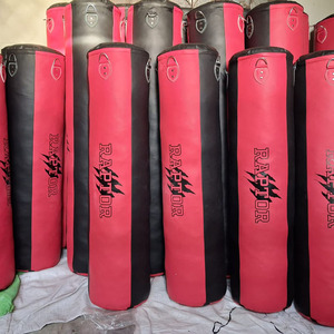 Sacs de frappe professionnels pour la salle de sport, l'entraînement physique, en PVC avec remplissage de sable, sac de boxe en cuir PU - Product Image 1