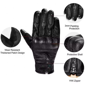 Gants de course moto personnalisés haut de gamme pour hommes, pour le cyclisme sportif et la conduite décontractée à moto, prix de gros Hike Impex - Product Image 4