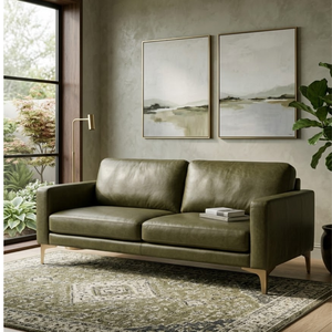 Sofá de 2 Plazas de Alta Gama, Estilo Moderno de Mediados de Siglo, Minimalista, Elegante, Acogedor, para Sala de Estar Pequeña, Cómodo - Product Image 2
