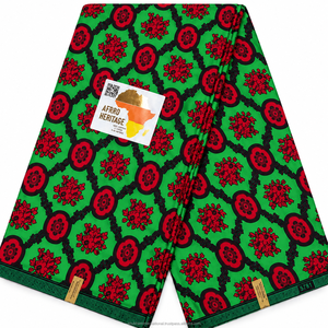 Premium Ankara Wax Print Fabric African Traditional Textile for Women Dress Apparel Sewing and Fashion - Product Image 5