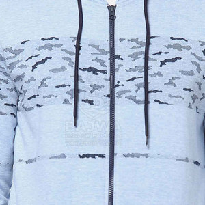 Parfait pour la salle de sport, les voyages et le streetwear quotidien, sweats à capuche modernes à fermeture éclair pour hommes, tissu respirant, coupe décontractée, design léger, idéal - Product Image 5