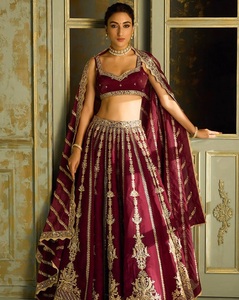 Beautiful Indian Ethnic Wear for Wedding and Festive Function in Heavy Sequins Zari Work Lehenga Choli for Women Fancy Outfit - Product Image 1