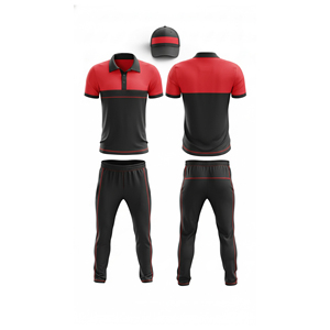 Uniforme de cricket à séchage rapide par sublimation |   Vêtements de cricket pour hommes, femmes et jeunes, ensemble complet polo et pantalon, prix avantageux - Product Image 1