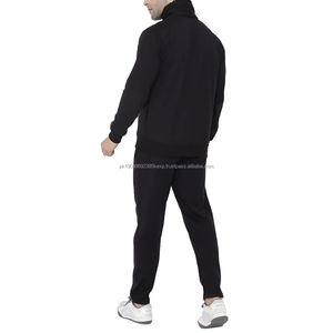 Meilleur fournisseur de survêtements d'hiver légers pour hommes, conception de logo personnalisée, respirant, motifs unis, ensembles en vente chaude, quantité en gros - Product Image 2