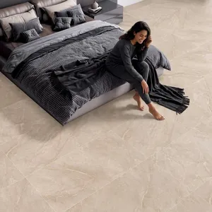 Carrelage en porcelaine émaillée sculptée de qualité supérieure 600x1200mm pour les intérieurs d'entreprises de luxe, les hôtels haut de gamme, les murs de présentation et les revêtements muraux en pierre - Product Image 3
