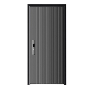 Portail Principal Traditionnel en Fer Forgé avec un Design Arqué à Volutes ; Moderne, Facile à Assembler et Résistant à la Rouille. - Product Image 1