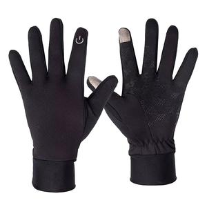 Guantes de Invierno Elegantes con Diseño Jacquard, hasta la Muñeca, de Acrílico, con Impresión por Transferencia de Calor, para Ciclismo y Actividades al Aire Libre - Product Image 1