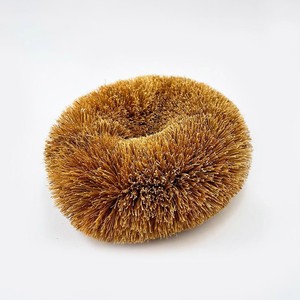 Coconut fiber coir scourer <b>round</b> tawashi <b>brush</b> scrubber dish cleaning scrubbing <b>brushes</b> wholesale - Product Image 6