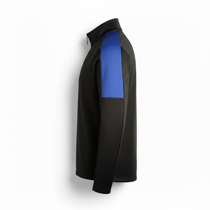Chaqueta Deportiva para Hombre, Cuello Alto, Transpirable, de Secado Rápido, Poliéster/Algodón, Especial para Calentamiento - Product Image 4