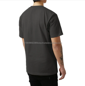 Camiseta al por mayor 100% algodón, camisetas lisas con logo, camiseta con logo personalizado impreso para hombre - Product Image 4