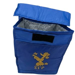 Sac à déjeuner isotherme portable Sigma Gamma Rho Poodle, sac de rangement alimentaire réutilisable, design imprimé personnalisé, sac isotherme - Product Image 2