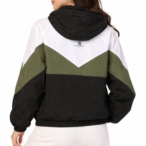 <b>Women's</b> Custom Logo Windbreaker <b>Jacket</b> Breathable <b>Waterproof</b> Hooded Full Zip Running Hiking Outdoor Casual <b>Jacket</b> 2026 - Product Image 4