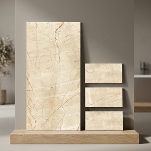 Realgres Citrine Dark 60x120cm, Azulejos de Porcelana Resistentes a los Ácidos y Antideslizantes para Paredes y Pisos, Superficie Tallada, Colección de Mármol de Lujo - Product Image 2