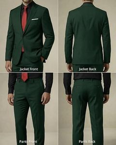 Traje de 3 Piezas para Hombre, Estilo Británico, Blazer, Chaleco y Pantalones, Formal, para Negocios o Bodas, Antiarrugas, Cuello de Solapa - Product Image 5