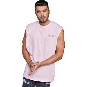 Débardeur de sport tricoté pour homme 2026, séchage rapide, respirant, streetwear décontracté pour l'entraînement, personnalisé, sans manches, en polyester - Product Image 1
