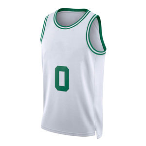 Maillot de basketball professionnel vert et blanc à séchage rapide pour l'entraînement – Fabricant et fournisseur OEM - Product Image 3