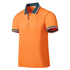 Ropa para Hombre, Camisetas Polo de Punto de Alta Calidad, Cuello Camisero, Color Amarillo, Camisetas Polo de Golf a la Moda, Logotipo Personalizado - Product Image 6