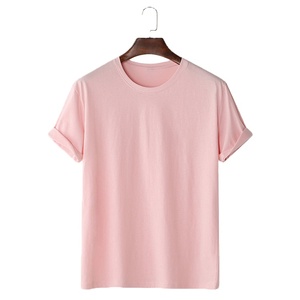 Camisetas Lisas de Hombre 100% Algodón Tejido, Impresión Digital Frontal Personalizada, Ecológicas, Antiarrugas, Corte Ajustado, Manga Corta, Venta al Por Mayor - Product Image 5