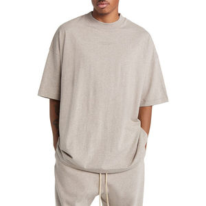 Camisetas de Jersey Extra Grandes para Hombre, 100% Algodón, 240g, Lisas, Teñidas, de Alta Calidad, Cómodas, Antiarrugas, con Logotipo Personalizable - Product Image 6