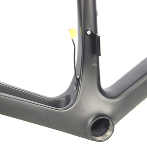 Cadre de route en carbone 700C finition mate léger Aero BB86 câble de routage interne complet freins à disque Endurance cadre de vélo léger - Product Image 4