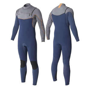 Traje de Neopreno Personalizado con Cierre Frontal en el Pecho, 2.0mm, Ecológico, Antibacteriano, Unisex, para Buceo, Surf y Natación - Product Image 3